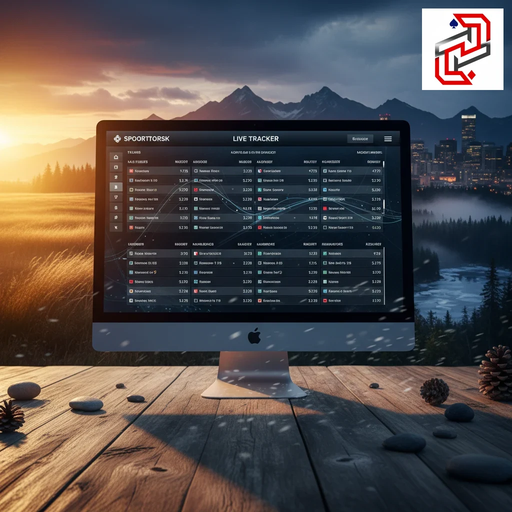 Live match tracking dashboard with animated pitch visualizer.